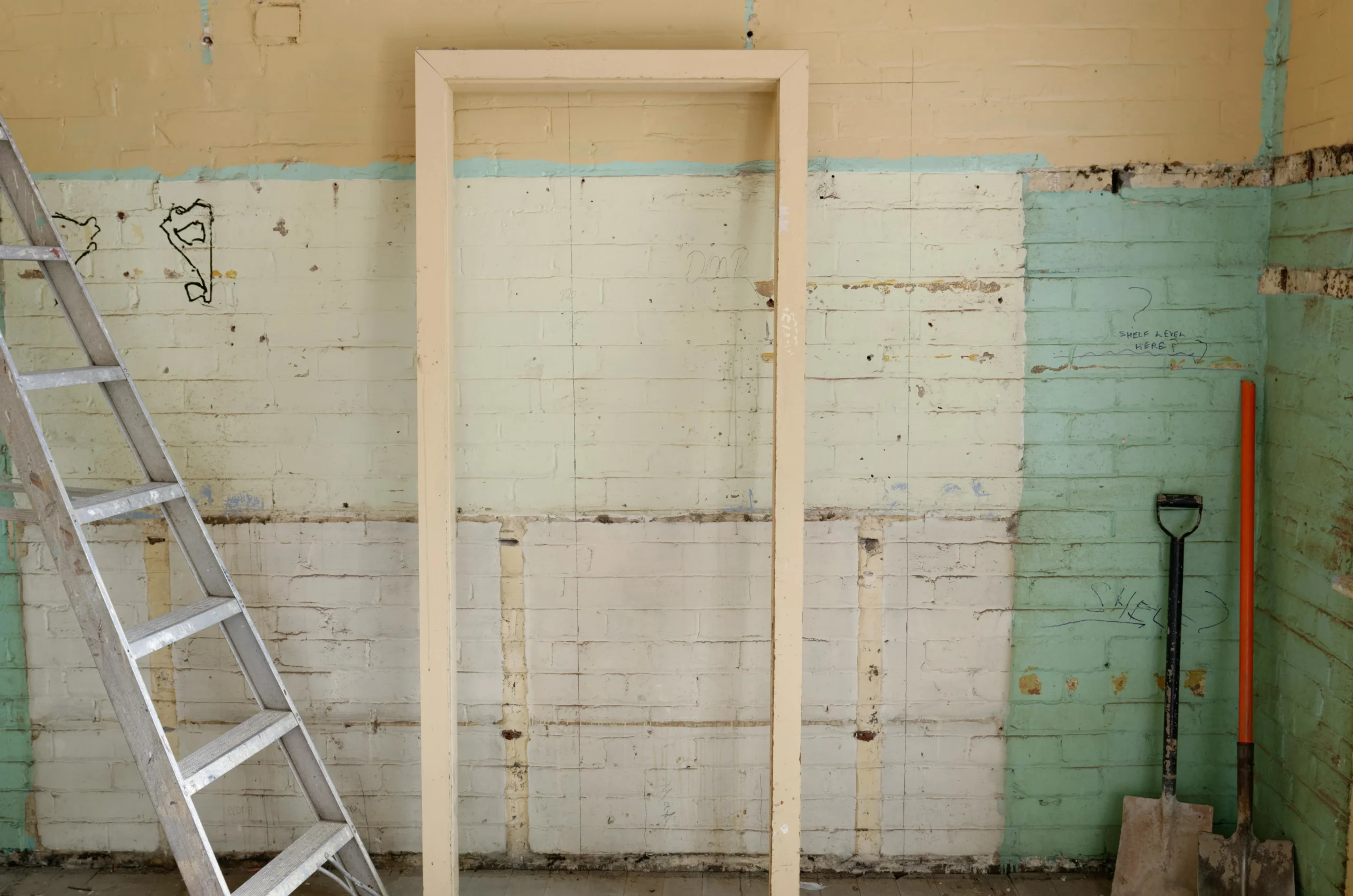 Luxury modern black kitchen remodeling with minimalist custom cabinetry and a sleek kitchen island by Dream Space Remodeling.